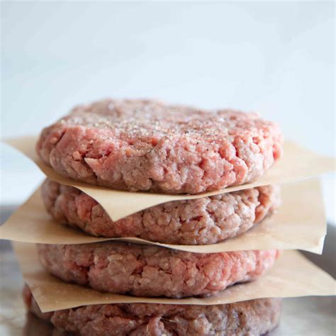 How To Make Perfect Burger Patties