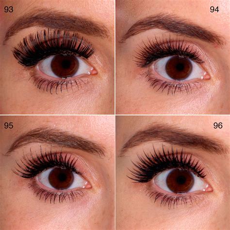 What 100 Different False Eyelashes Look Like On 1 Eye Best False