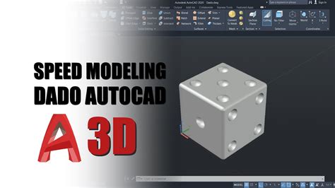 Speed Modeling AutoCAD D Dado Dice Arktostgo YouTube