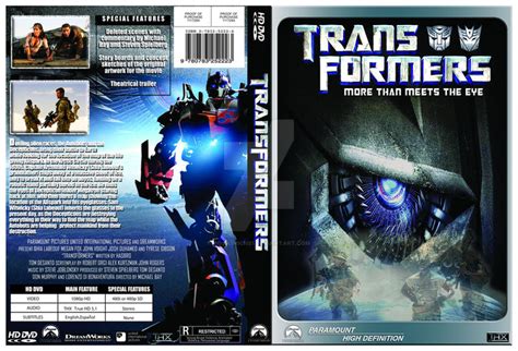 Transformers Hd Dvd Cover By Rojasrich81 On Deviantart