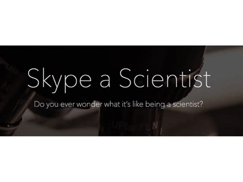 Skype A Scientist Darelohockey