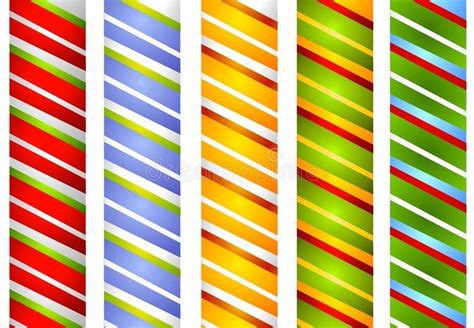 Candy Cane Stripe Borders 2 A Clip Art Illustration Of Your Choice Of
