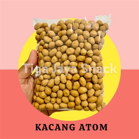 Jual Kacang Atom 250gramcemilan Kacangsnack Kiloancemilan Kiloan Shopee Indonesia