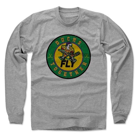 Maybe you would like to learn more about one of these? Mighty Ducks Ducks Fly Together | Long sleeve tshirt men, Yoga long sleeve, Men's long sleeve t ...