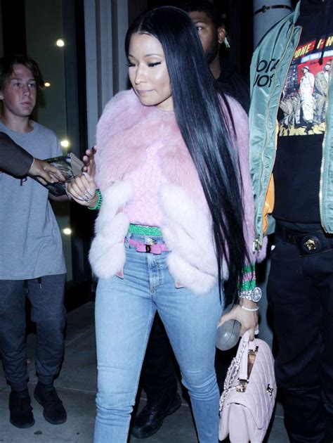 Nicki Minaj In Skinny Jeans Out In West Hollywood Gotceleb