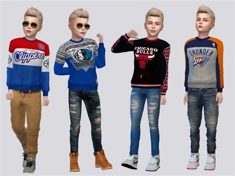Tees For Kids By Mclaynesims At Tsr Sims 4 Updates 277