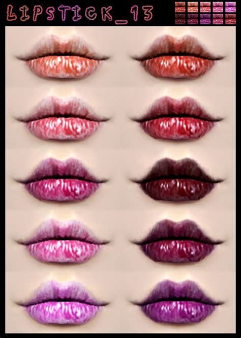Decay Clown Sims Lipstick 13 • Sims 4 Downloads