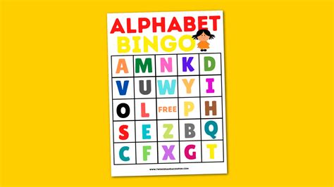 Alphabet Bingo Printable Printable World Holiday