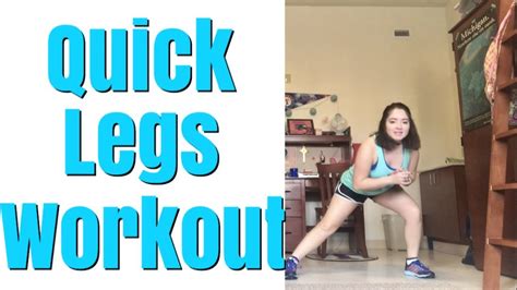 Quick Legs Workout Youtube