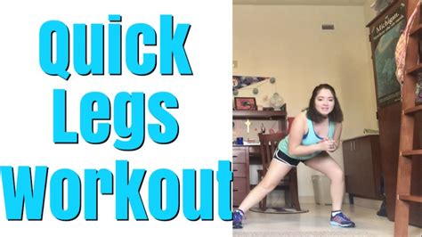 Quick Legs Workout YouTube