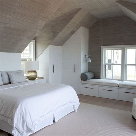 11 master suite design ideas. 58 Upstairs Bedroom | Sloped ceiling bedroom, Upstairs ...