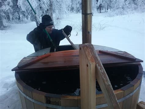 Alaska Bush Life Off Road Off Grid Building A Hot Tub In The Woods