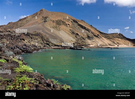 Volcano On The Island Of Bartolome In The Galapagos Islands Ecuador