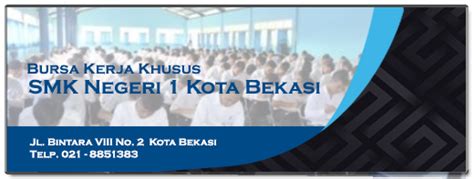 Daftar Bkk Smkn 3 Kota Bekasi : Daftar Bkk Smkn 3 Kota ...