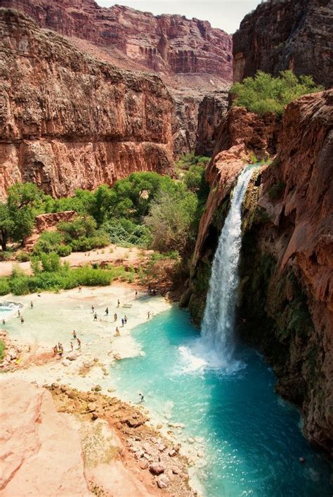 Havasu Falls A Grand Canyon Waterfall From Your Dreams Sedona