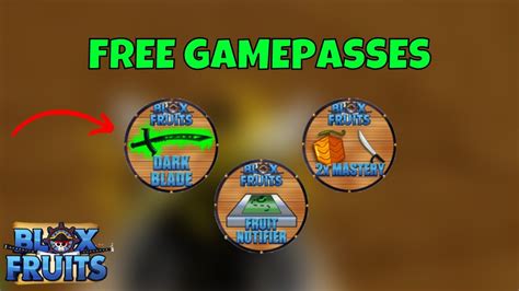 How To Get Gamepasses For Free In Blox Fruits Roblox Blox Fruits