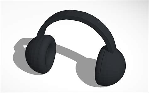 3d Design Headphones Tinkercad