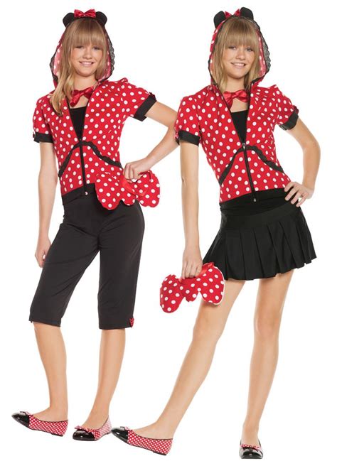Girls Tween Minnie Mouse Costume Ebay