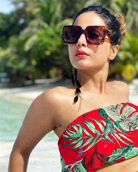 Bikini Clad Hina Khan Is Raising Temperatures With Her Beach Vacation
