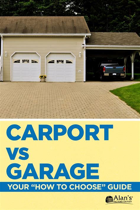 Carport Vs Garage Wooden Carports Steel Carports Building A Carport