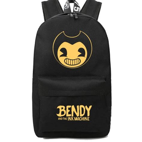 Bendy And The Ink Machine Backpack Lumious Student Laptop Books School