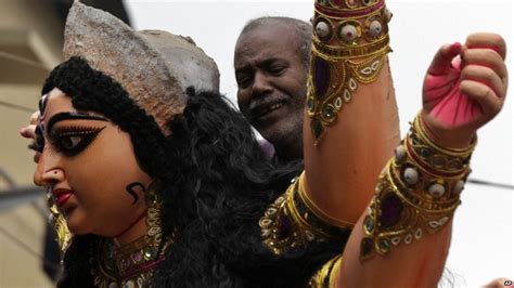 Bbc News In Pictures India Celebrates Durga Puja