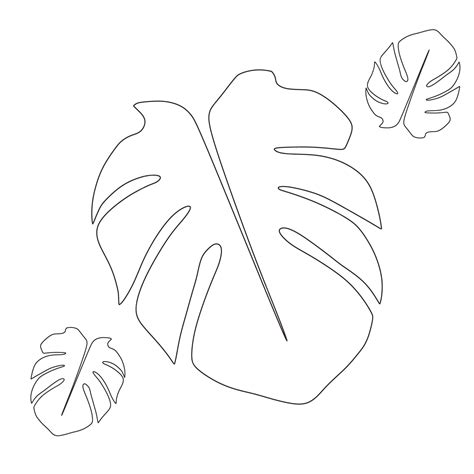 Premium Vector Continuous Line Drawing Of A Leaf