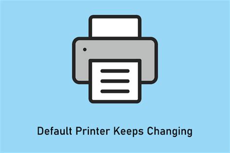 Fixed Default Printer Keeps Changing In Windows