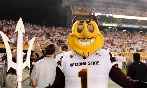 Arizona State Mascot Costs School 76k After He Jumped On A Fans Back