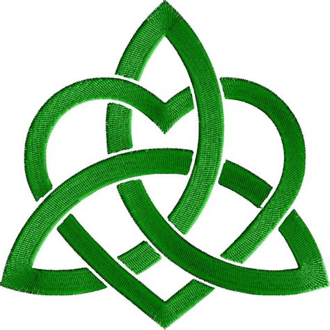 Irish Celtic Love Knot Embroidery Design Embroidery Design Etsy