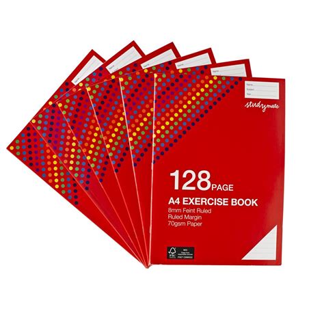 Studymate Premium A4 Exercise Book 128 Page