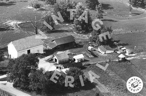 Vintage Aerial Ohio Fairfield County 1965 14 Iff 15