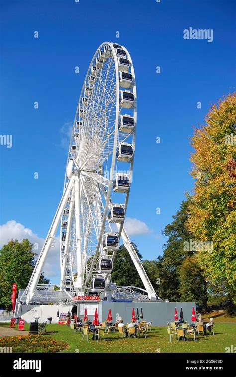 Royal Windsor Observation Wheel In Autumn Alexandra Gardens Windsor