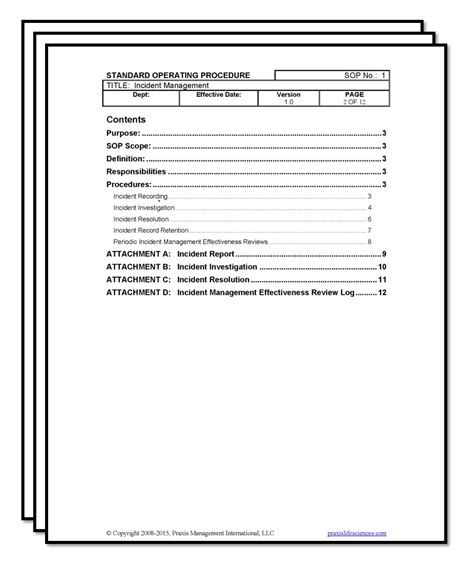 It is absolutely essential for your policy to be read, understood and approved by senior management and the board. Vendor Management Sop Template | HQ Printable Documents