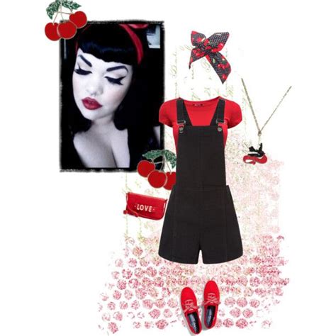 rockabilly dungarees by monroe285 on polyvore rockabilly fashion outfits rockabilly fashion