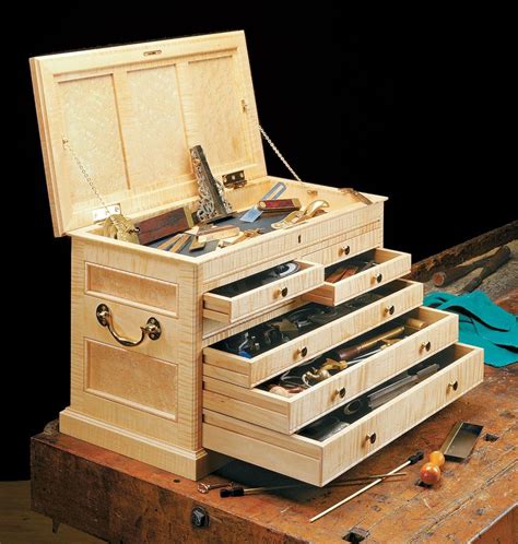 Large Wooden Tool Box Plans Image To U