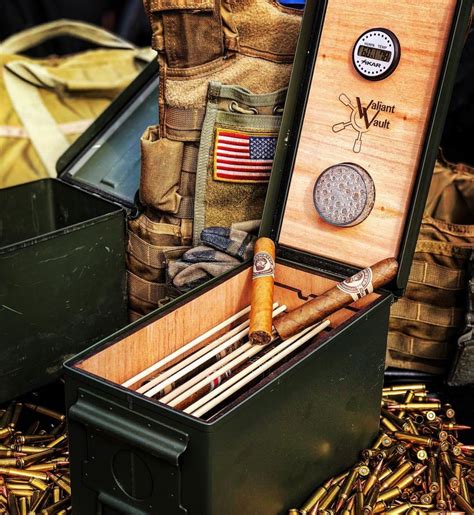 Learning how to make a cigar humidor of your own is a simple fix and it'll give you a great chance to test your woodworking skills. 50 Caliber Ammo Can Cigar Humidor | Cigar humidor, Ammo ...