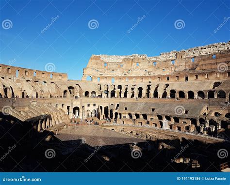 No Coliseum Rome Itália Foto De Stock Imagem De Paisagem 191193186