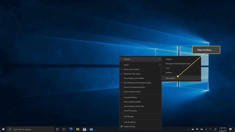 How To Add Quick Launch Toolbar In Windows 10