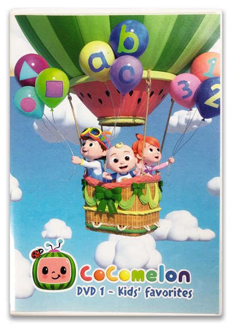 Cocomelon Dvd 1 Kids Favourites Cocomelon Toys Clothes Blankets