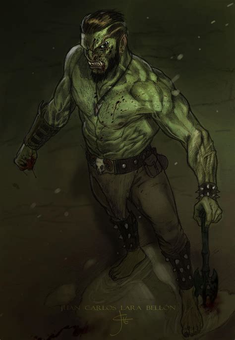 Orc By Jeicee On Deviantart