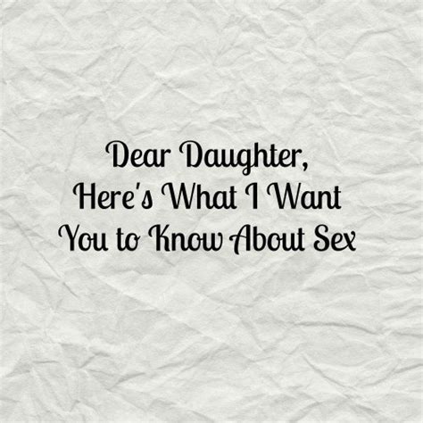 dear daughter here s what i want you to know about sex life in the circus
