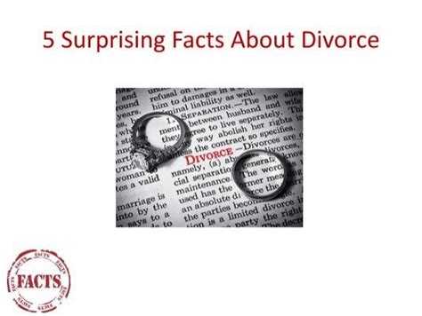 Surprising Facts About Divorce