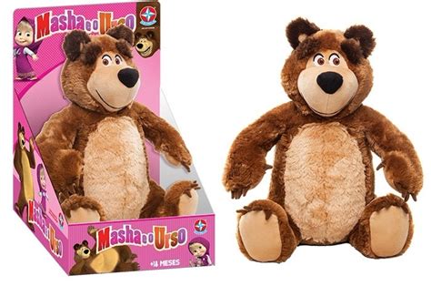 Brinquedo Pelucia Urso Masha E O Urso Original Estrela R 17800 Em Mercado Livre