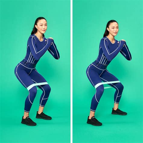 Glute Exercise Lateral Squat Walk Glute Exercises For Women