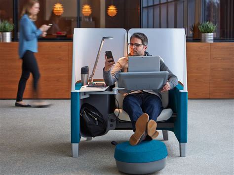 Brody Office Pod By Steelcase Provides Stress Free Workspace