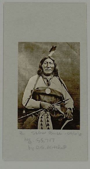 Slow Bull Aka Slow Buffalo Bull Oglala 1899 Native American