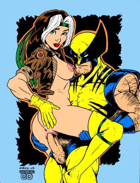 Wolverine Sex Rogue Xxx Porn Pictures Superheroes