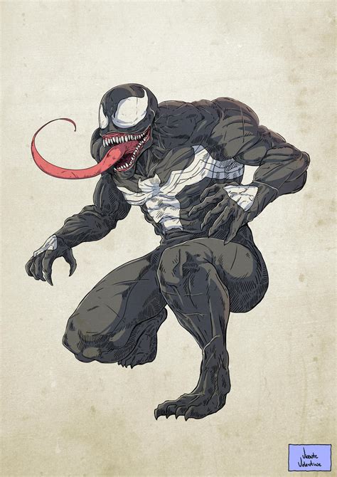 Venom Fan Art By Vicentevalentine On Deviantart