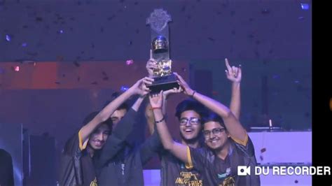 Soul Team Won The Pubg Mobile Oppo India Series 2019winning Moment😘😍